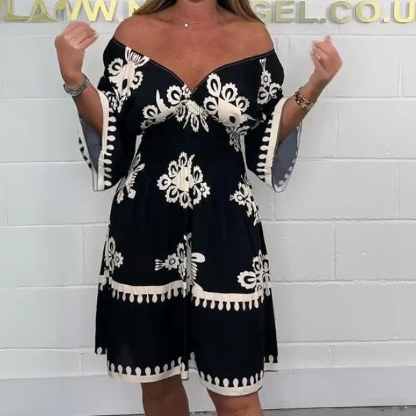 🔥Gran oferta: vestidos de verano estampados para mujer